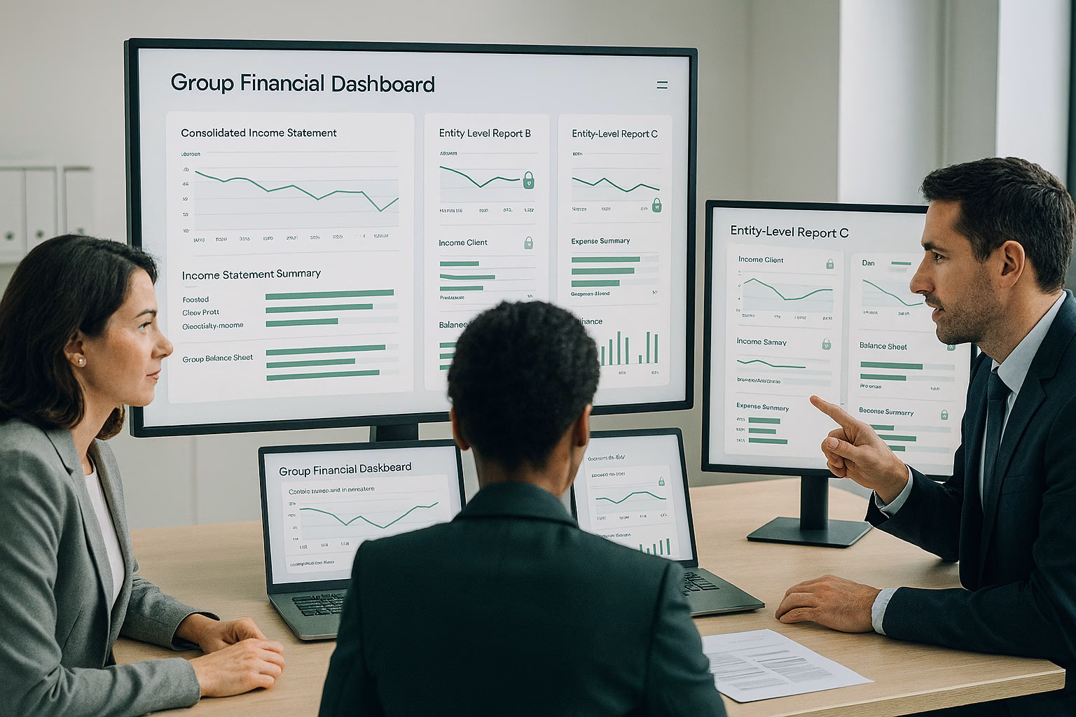 Who Sees What: A Guide to Role-Based Access and Team Collaboration in Group Financial Reporting